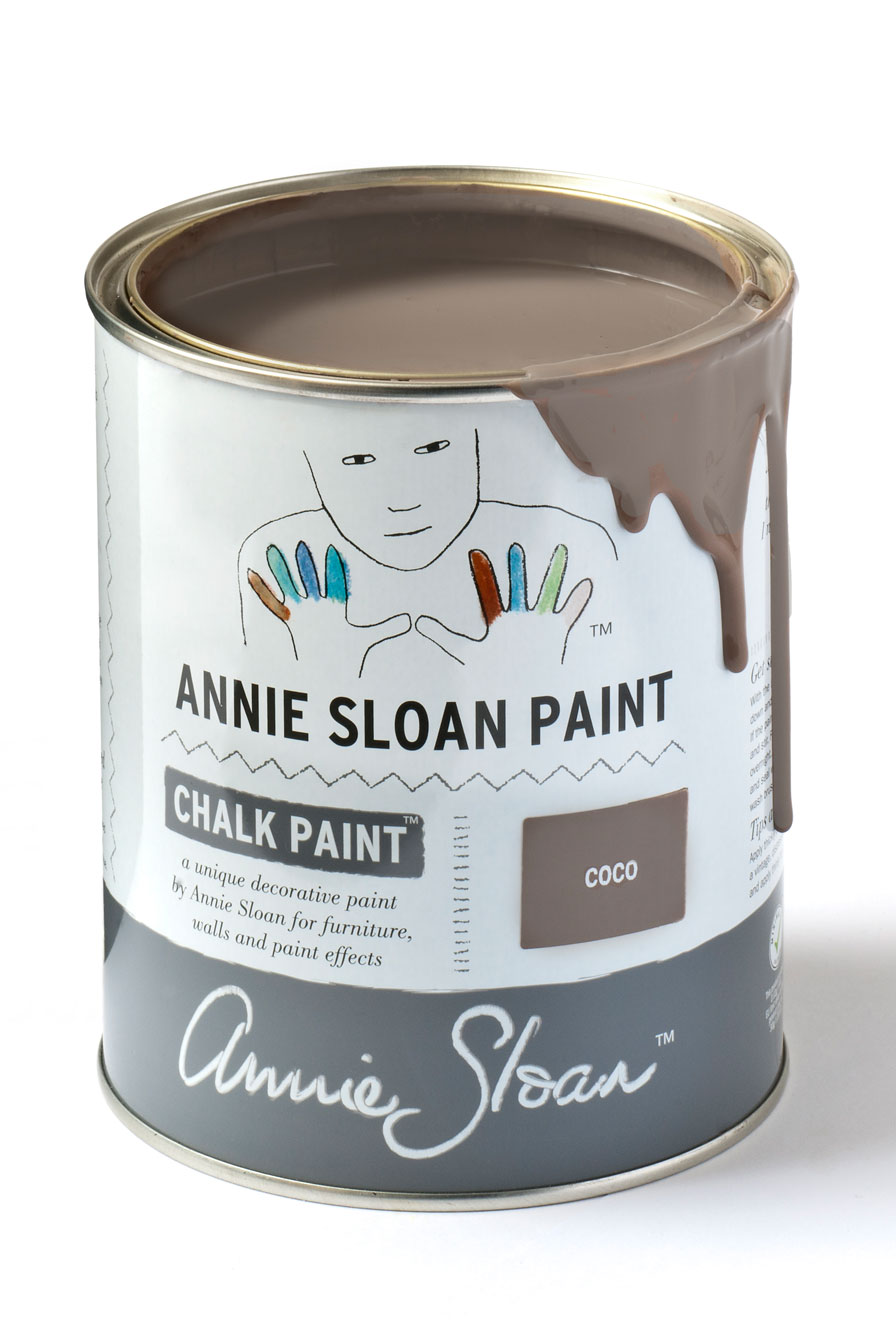 chalk paint Annie Sloan coco