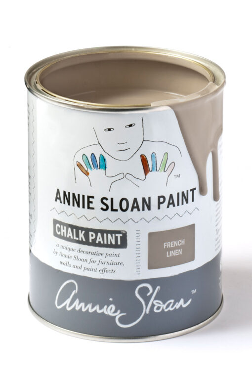 chalk paint Annie Sloan French linen