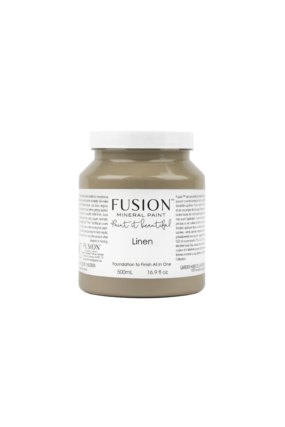 Fusion Mineral Paint vernice ecologica color lino