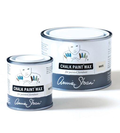 chalk paint Annie Sloan cera bianca