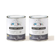 chalk paint Annie Sloan lacquer