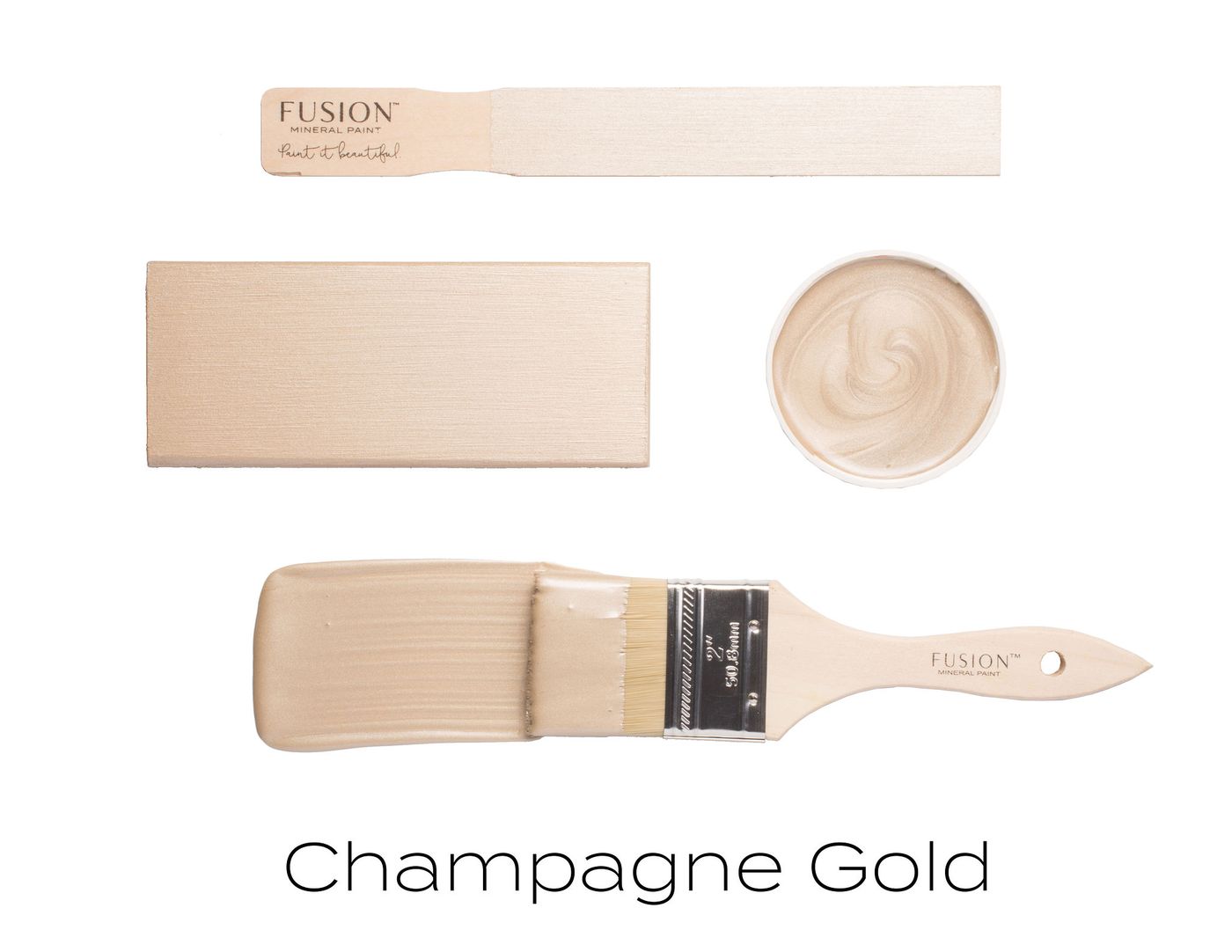 cFusion Mineral Paint vernice ecologica color champagne rosa