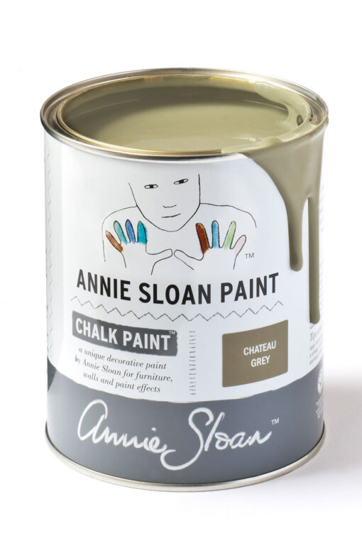 chalk paint originale Annie Sloan chateau grigio verde