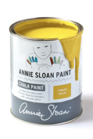 chalk paint Annie Sloan giallo