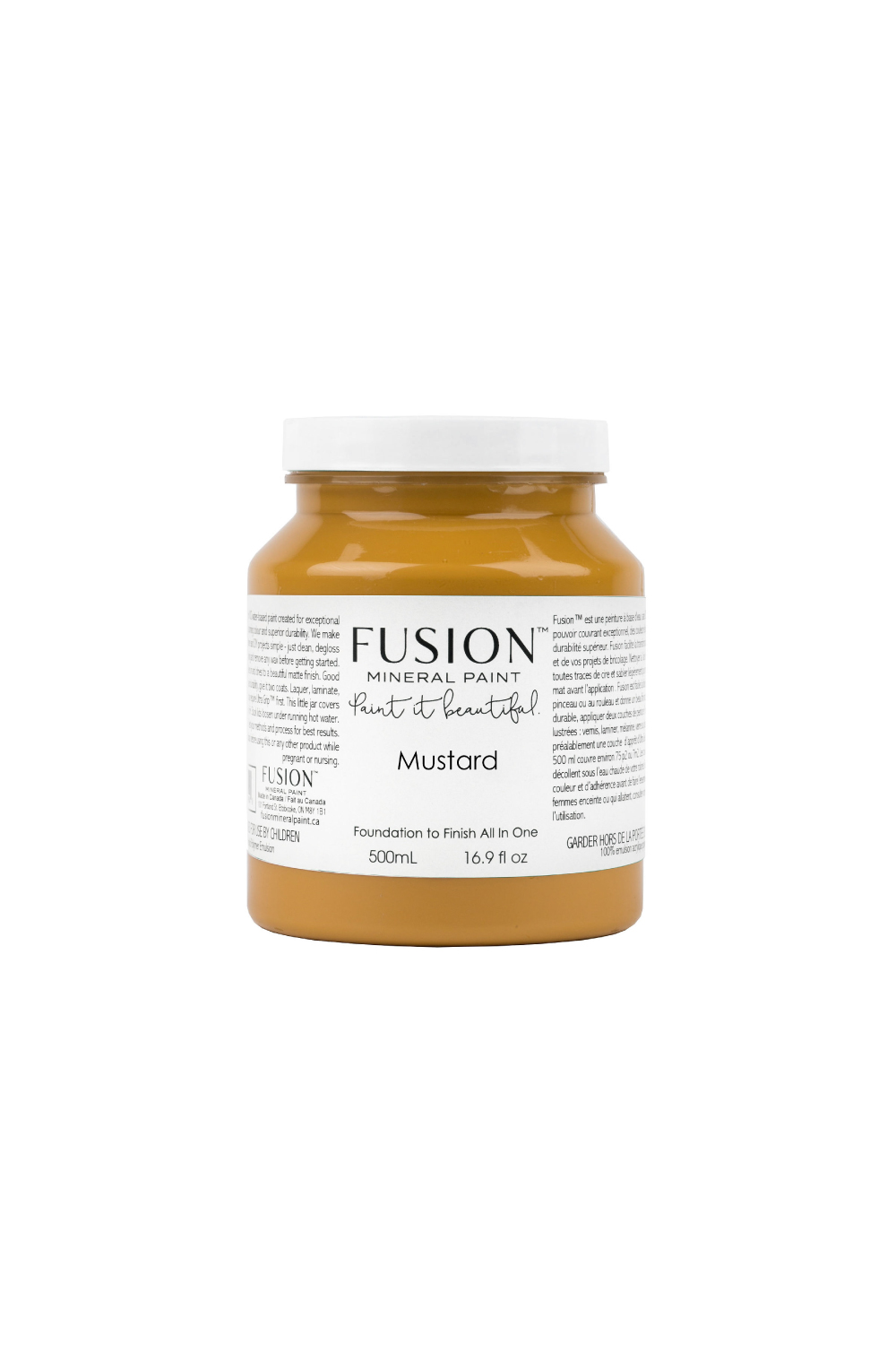 Fusion Mineral Paint vernice ecologica color mostarda