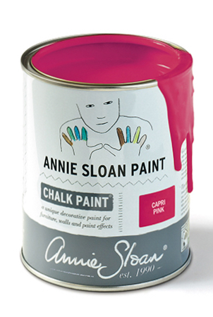 chalk paint Annie Sloan rosa