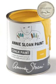 chalk paint Annie Sloan giallo