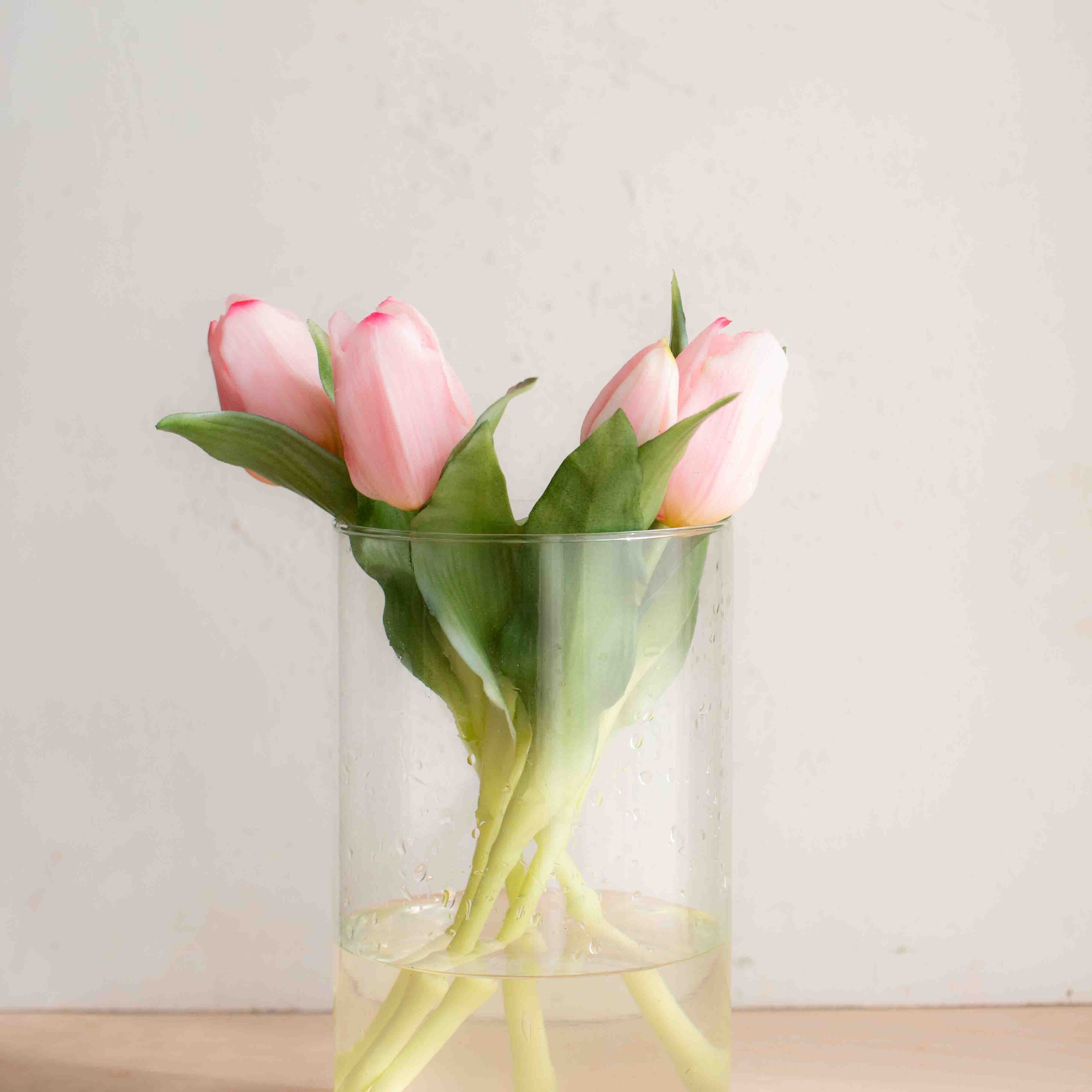 bellissimi tulipani real touch, estremamente realistici colore rosa scuro