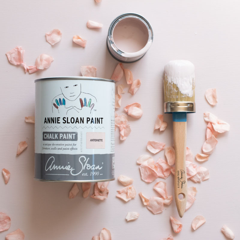 chalk paint Annie Sloan litro con pennello