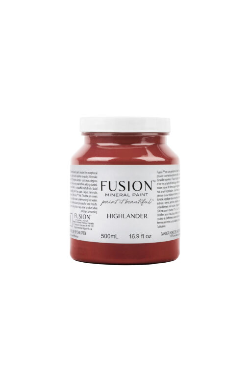 Fusion Mineral Paint vernice ecologica color rosso intenso