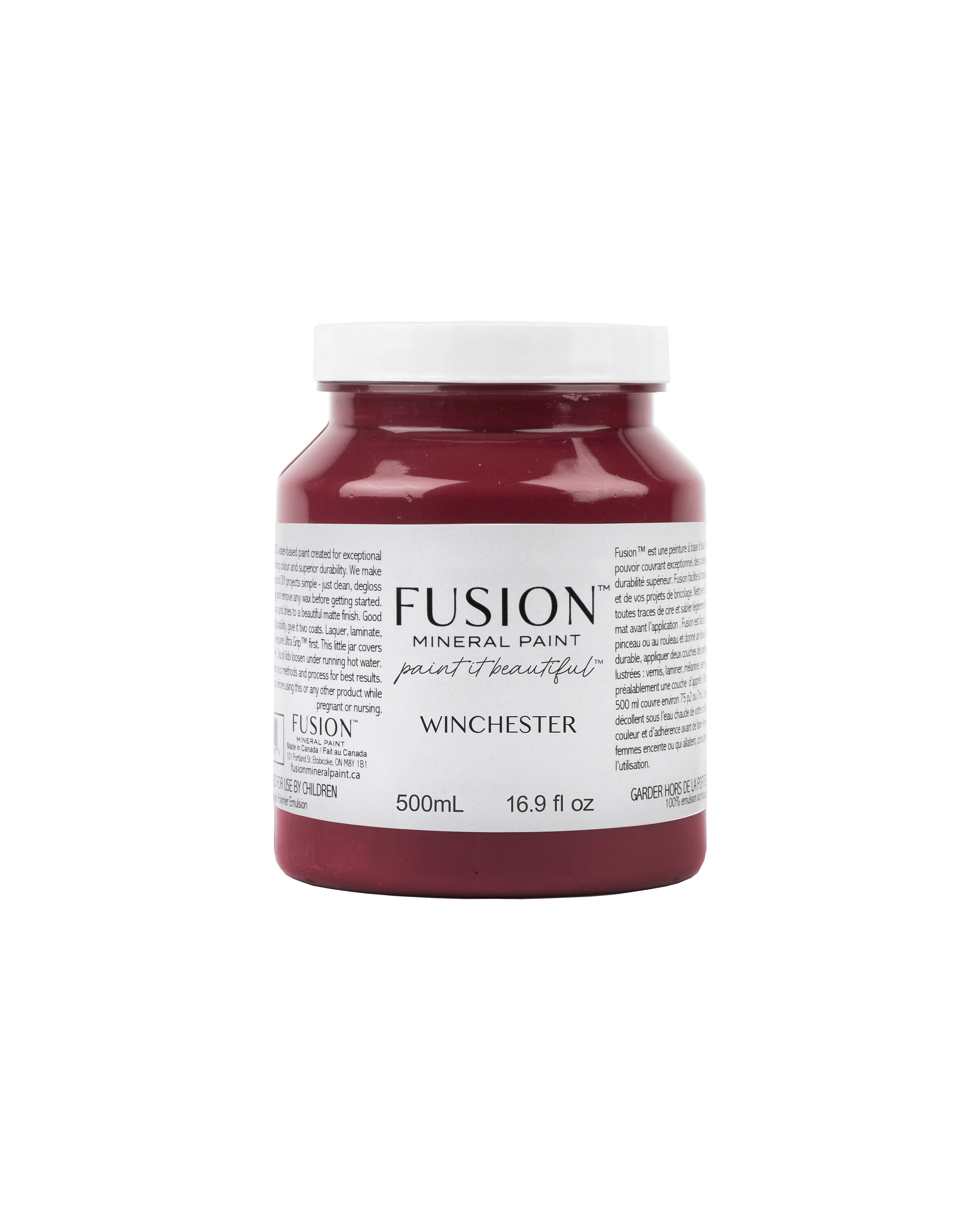 Fusion Mineral Paint vernice ecologica color Fusion Mineral Paint vernice ecologica color rosso intenso