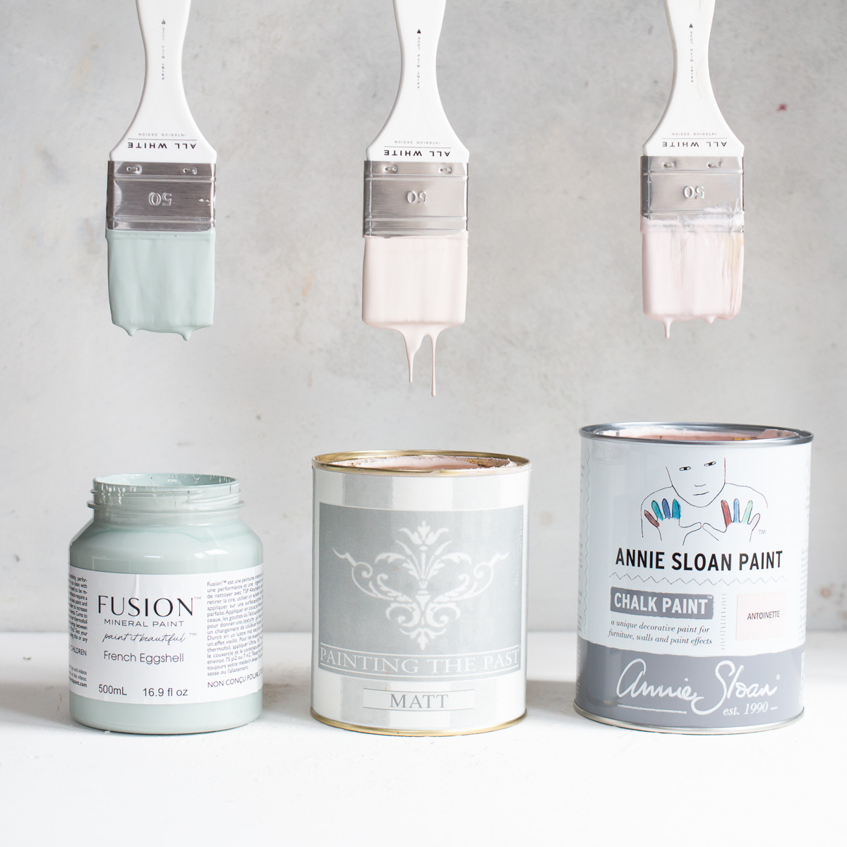 chalk paint Annie Sloan e fusion mineral paint