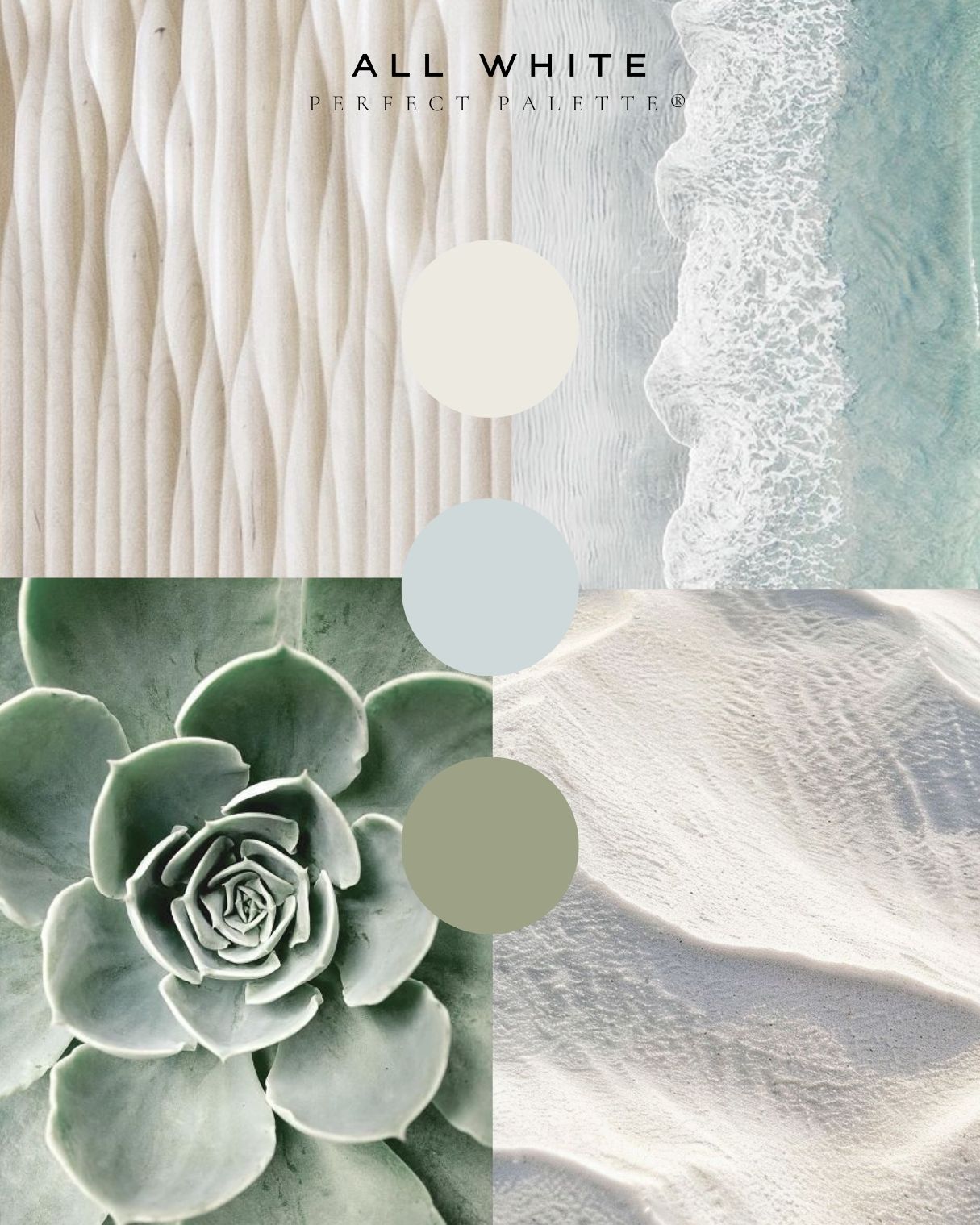 palette verdi per casa al mare