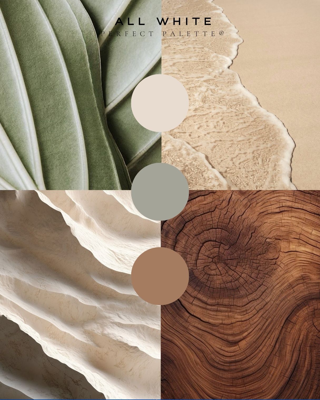 palette colori caldi per casa al mare