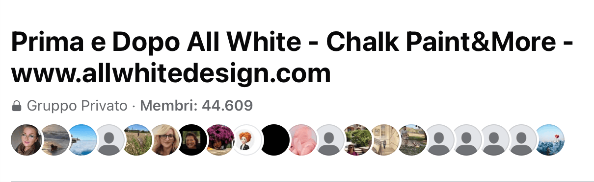 Gruppo prima e dopo all white