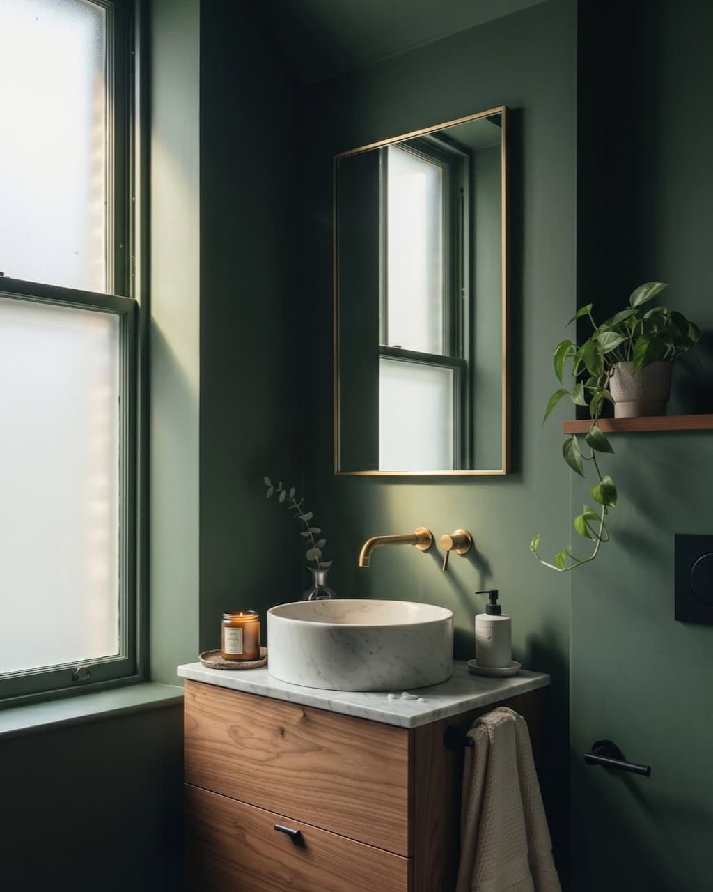 Color Drenching verniciare mobili e muri per allargare gli spazi