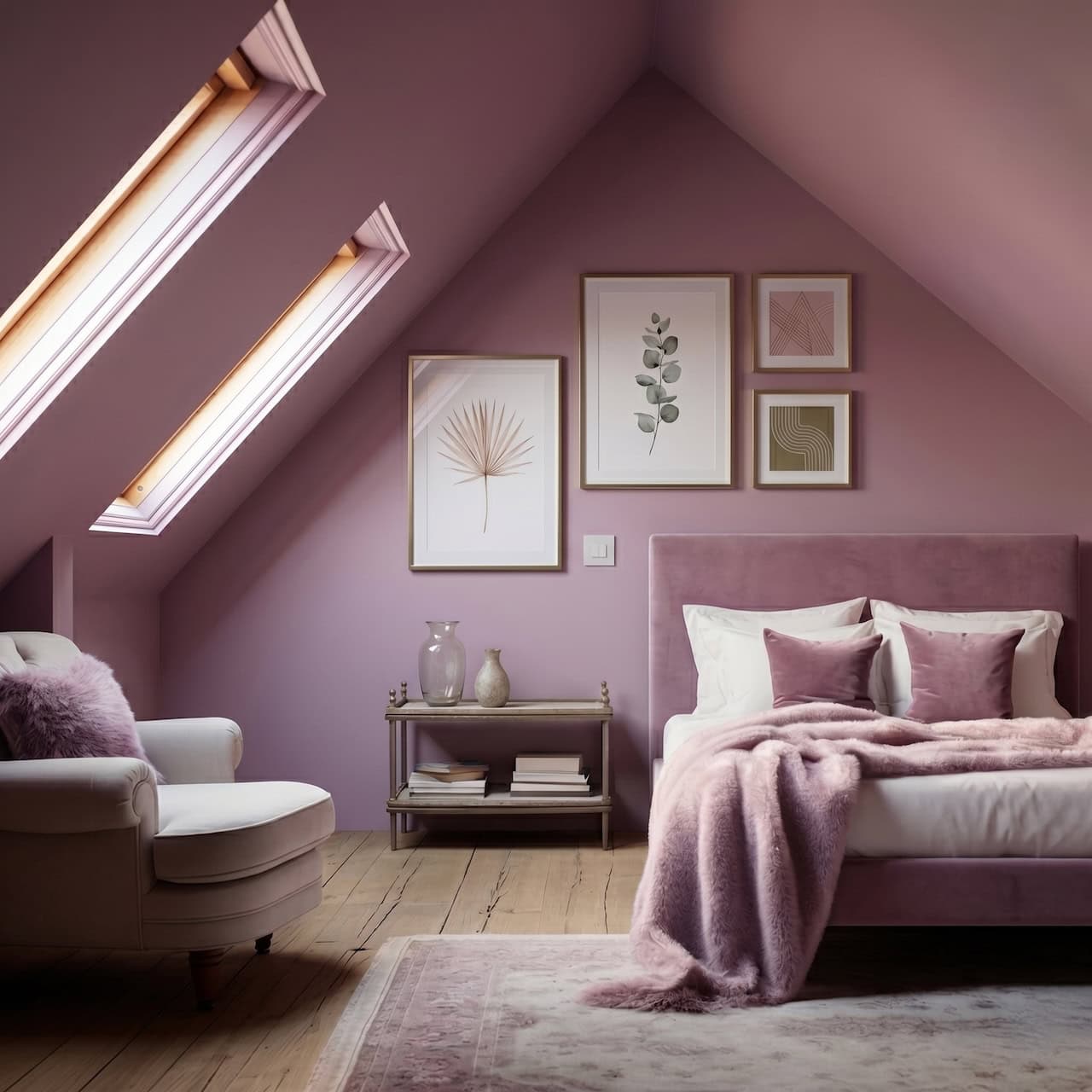 verniciare i muri di rosa
Color Drenching verniciare mobili e muri per allargare gli spazi