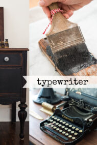 Milk Paint Miss Mustard Seeds Typewriter